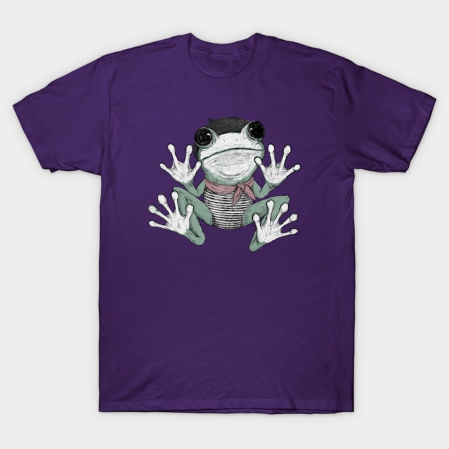 Silent Frog T-Shirt by FoxShiver